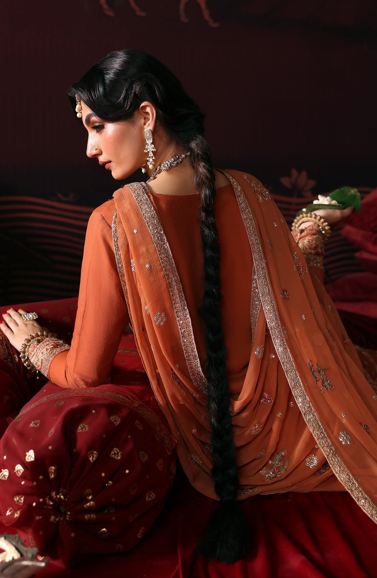 Emaan Adeel | Devdas Formals | LEELA - by - Libasekhas UK - Registered Vendor of : Emaan Adeel - 100% Original Designer Dresss