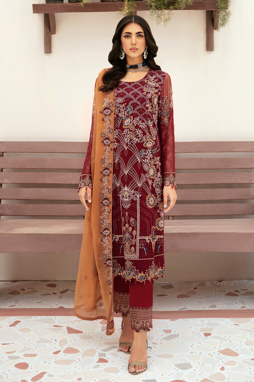 Ramsha | Ramsha Collection | F-2612 - by Libasekhas UK - Registered Vendor of : Ramsha - 100% Original Designer Dress