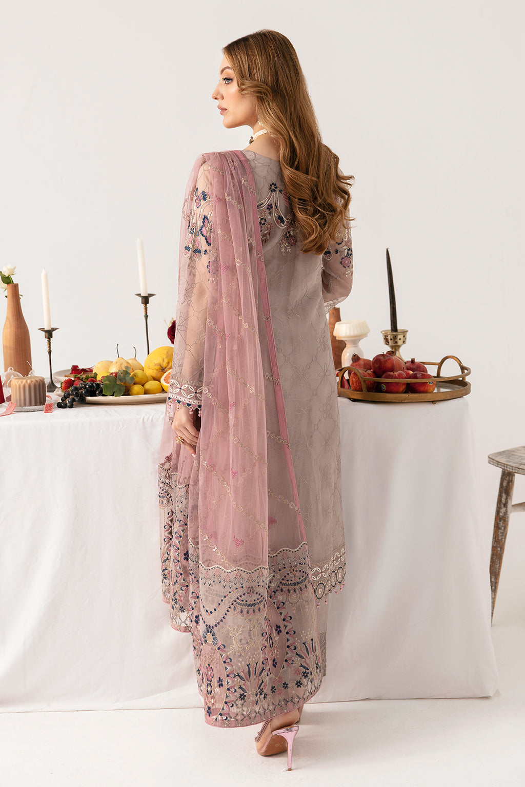 Ramsha | Minhal Organza Collection | M-1110 - by - Libasekhas UK - Registered Vendor of : Ramsha - 100% Original Designer Dresss