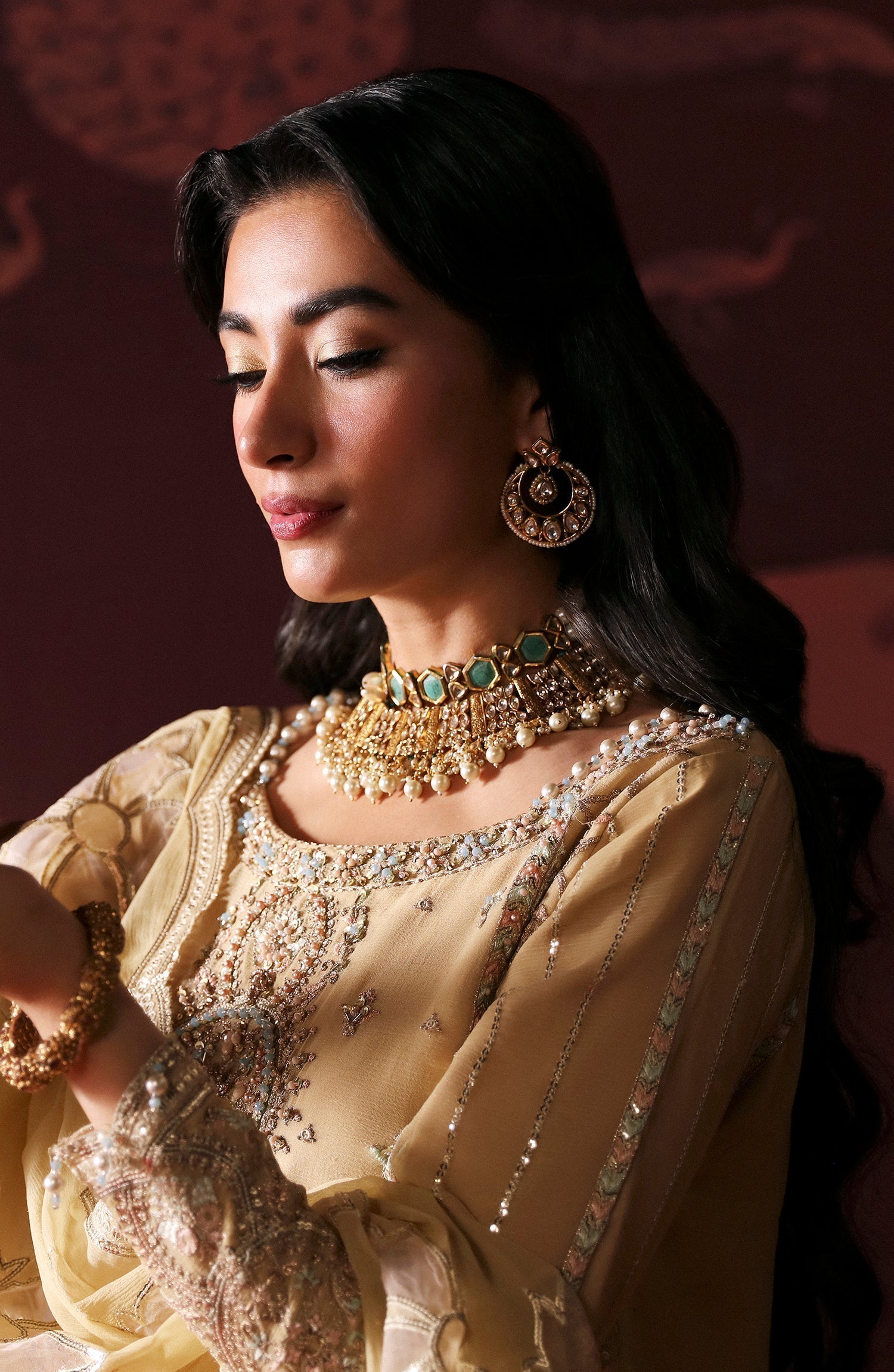 Emaan Adeel | Devdas Formals | MEERA - by - Libasekhas UK - Registered Vendor of : Emaan Adeel - 100% Original Designer Dresss