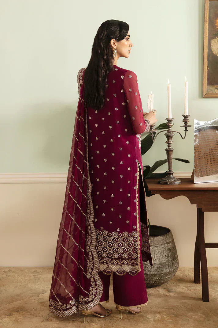 Ayzel | The Whispers of Grandeur | Salvia - by - Libasekhas UK - Registered Vendor of : Afrozeh - 100% Original Designer Dresss