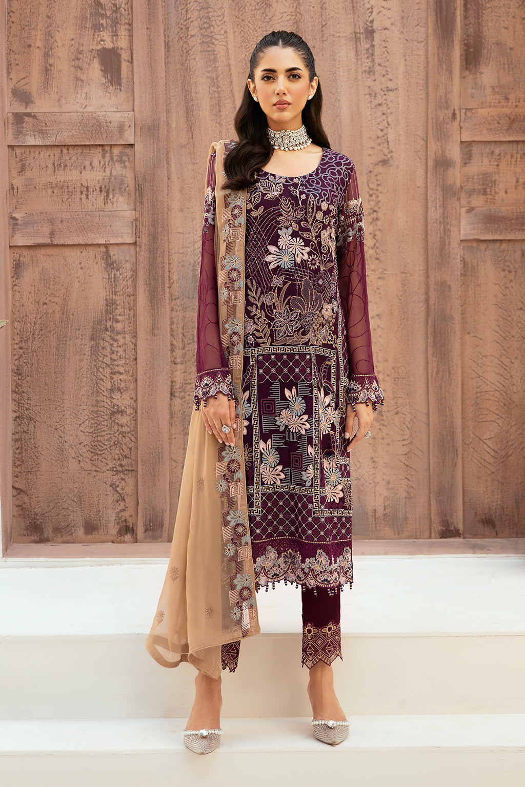 Ramsha | Ramsha Collection | F-2608 - by Libasekhas UK - Registered Vendor of : Ramsha - 100% Original Designer Dress