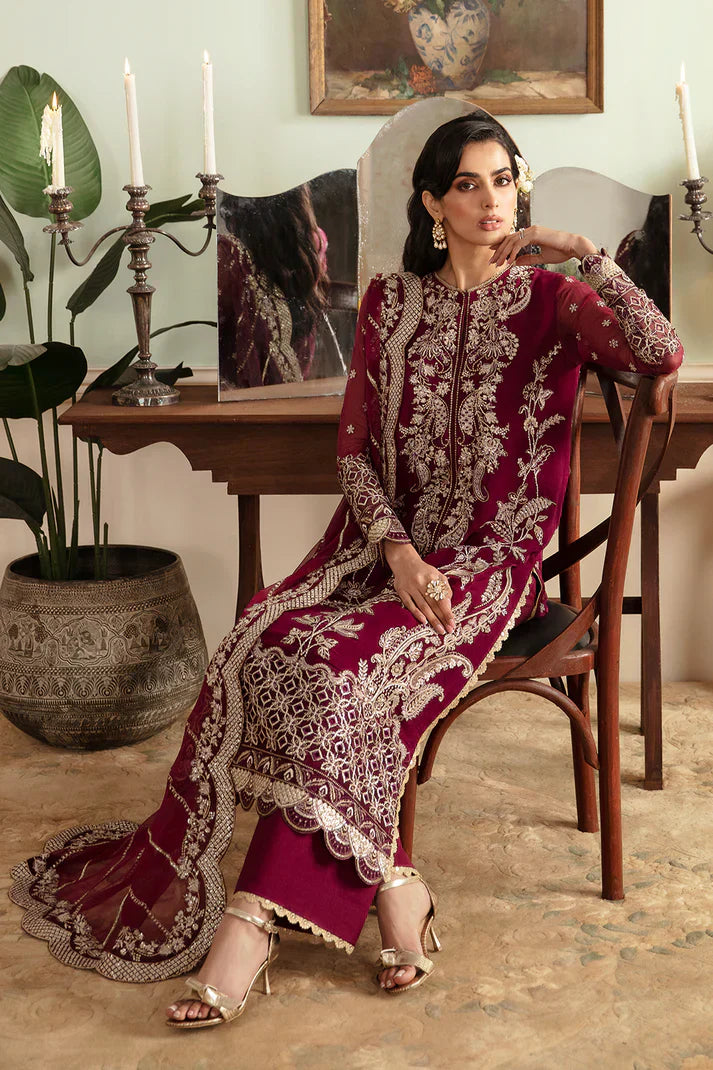 Ayzel | The Whispers of Grandeur | Salvia - by - Libasekhas UK - Registered Vendor of : Afrozeh - 100% Original Designer Dresss