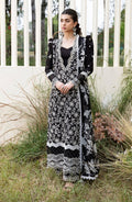 Zevk | Flora Festive Lawn | DUSK - by - Libasekhas UK - Registered Vendor of : Zevk - 100% Original Designer Dresss