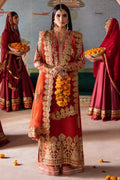 Saad Shaikh | Singhar Festive 23 | Rani - by - Libasekhas UK - Registered Vendor of : Saad Shaikh - 100% Original Designer Dresss