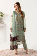 Ramsha | Minhal Organza Collection | M-1108 - by - Libasekhas UK - Registered Vendor of : Ramsha - 100% Original Designer Dresss