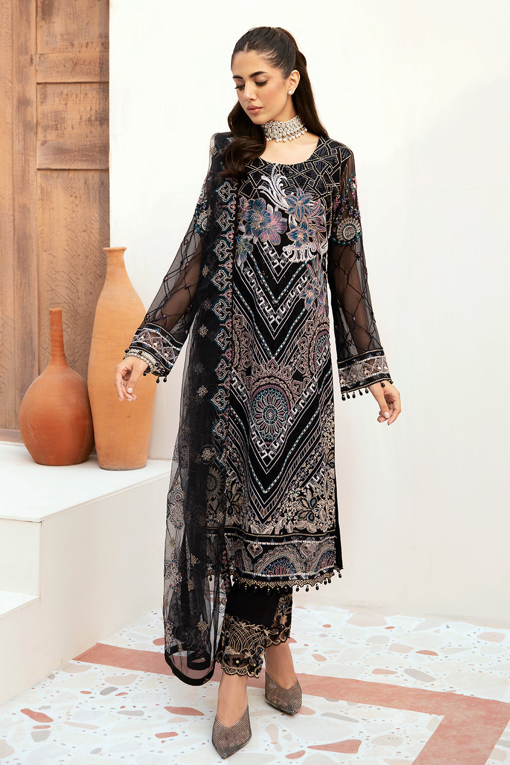 Ramsha | Ramsha Collection | F-2606 - by Libasekhas UK - Registered Vendor of : Ramsha - 100% Original Designer Dress