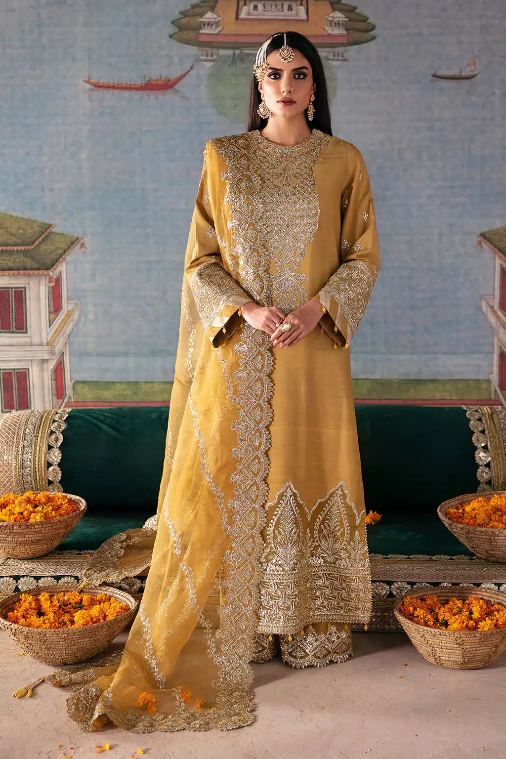 Saad Shaikh | Singhar Festive 23 | Mayal - by - Libasekhas UK - Registered Vendor of : Saad Shaikh - 100% Original Designer Dresss