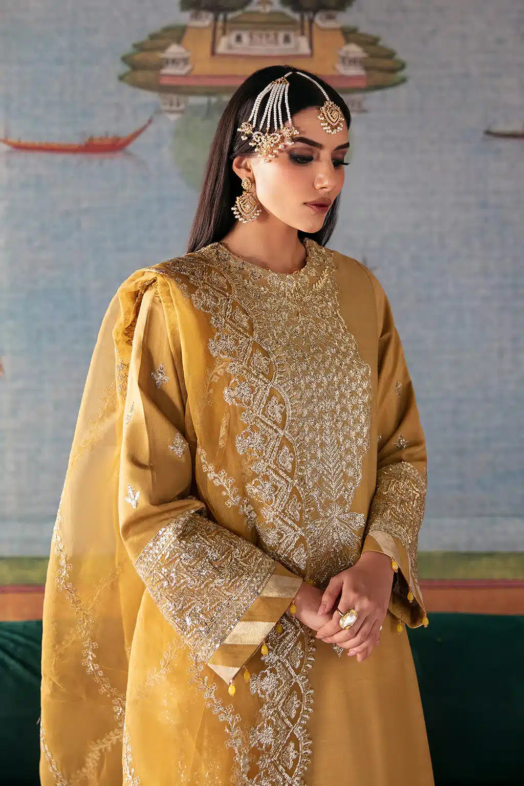 Saad Shaikh | Singhar Festive 23 | Mayal - by - Libasekhas UK - Registered Vendor of : Saad Shaikh - 100% Original Designer Dresss