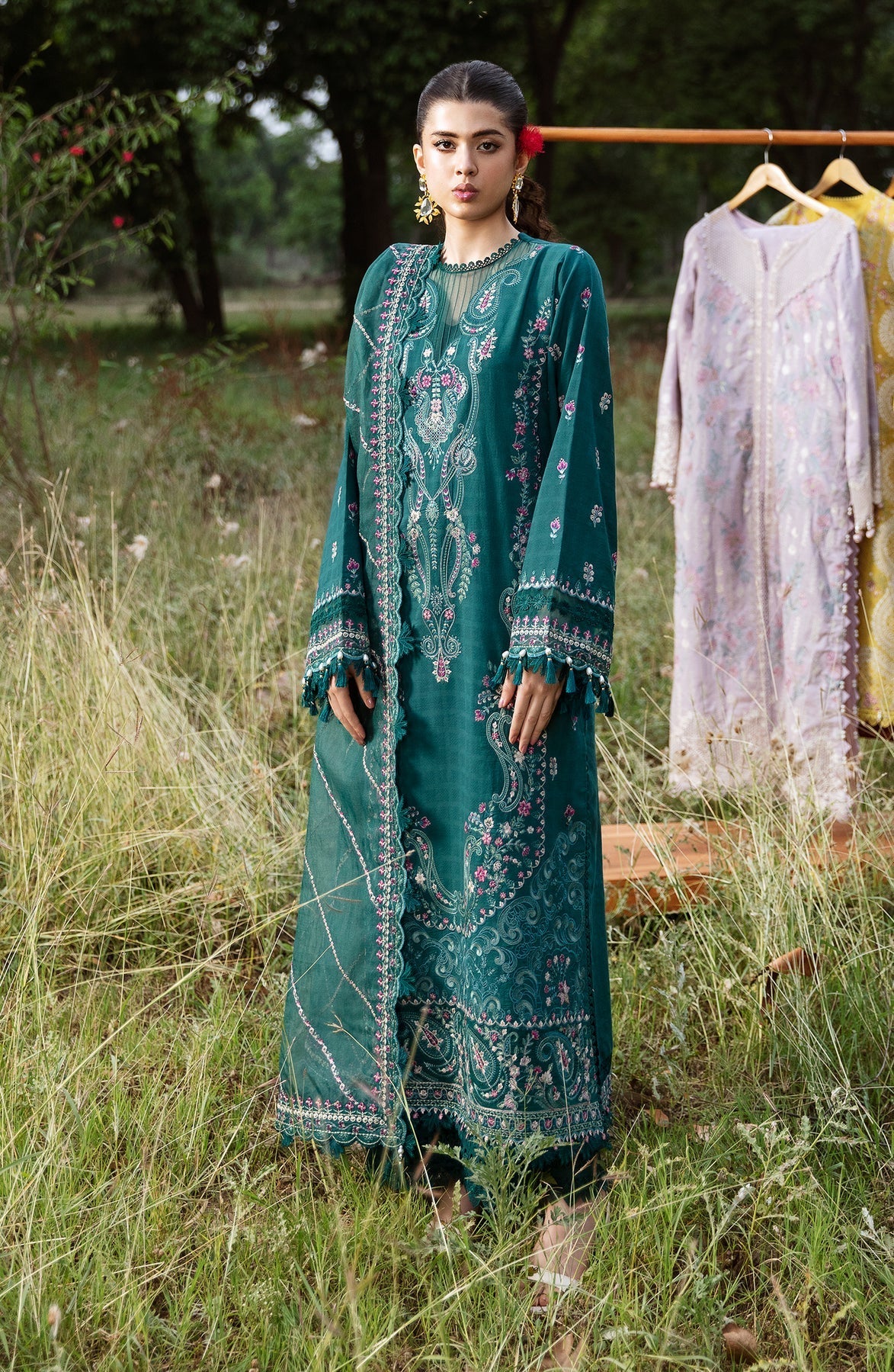 Zevk | Flora Festive Lawn | RELIC - by - Libasekhas UK - Registered Vendor of : Zevk - 100% Original Designer Dresss