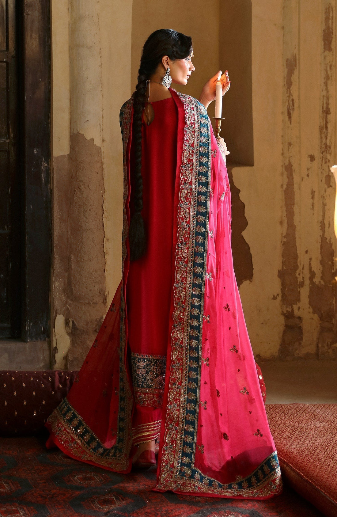 Emaan Adeel | Devdas Formals | SAANVI - by - Libasekhas UK - Registered Vendor of : Emaan Adeel - 100% Original Designer Dresss