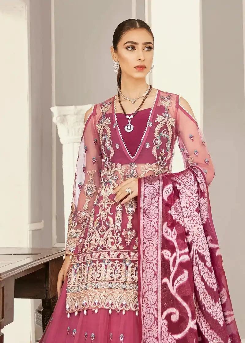 Akbar Aslam | Formal Collection | Peony - by - Libasekhas UK - Registered Vendor of : Akbar Aslam - 100% Original Designer Dresss