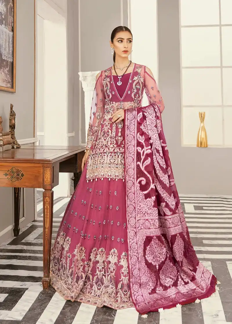 Akbar Aslam | Formal Collection | Peony - by - Libasekhas UK - Registered Vendor of : Akbar Aslam - 100% Original Designer Dresss