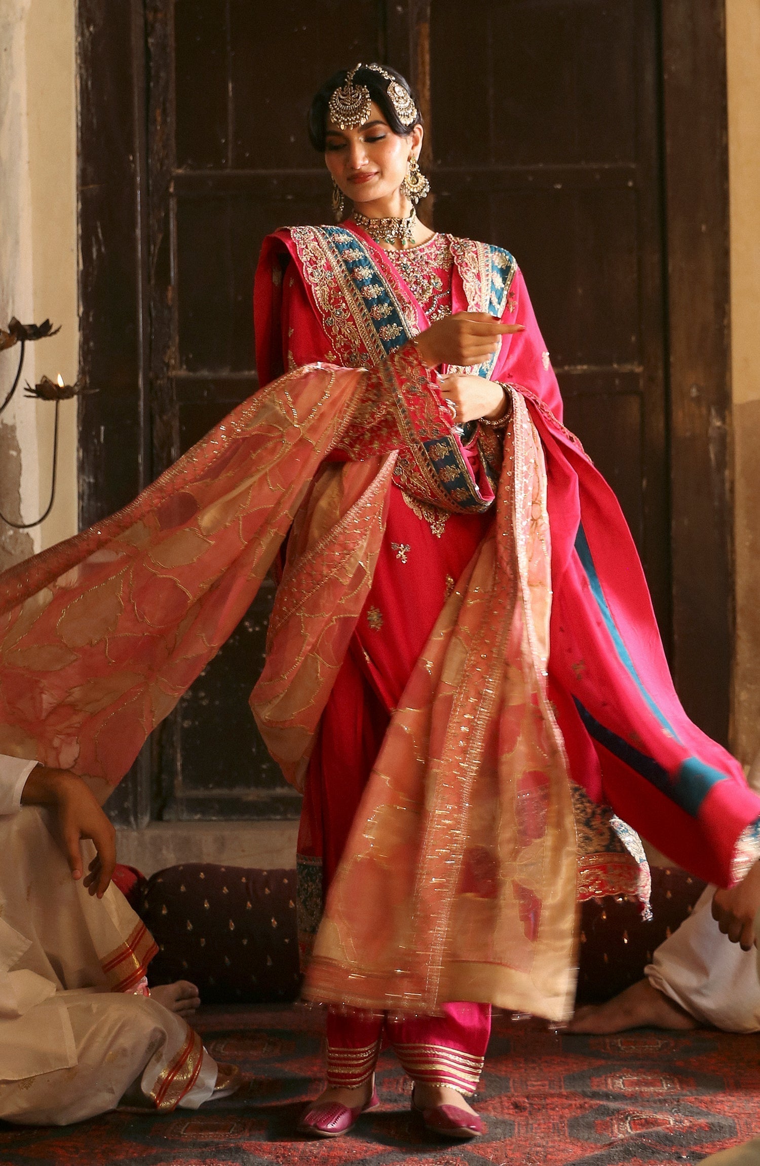 Emaan Adeel | Devdas Formals | SAANVI - by - Libasekhas UK - Registered Vendor of : Emaan Adeel - 100% Original Designer Dresss