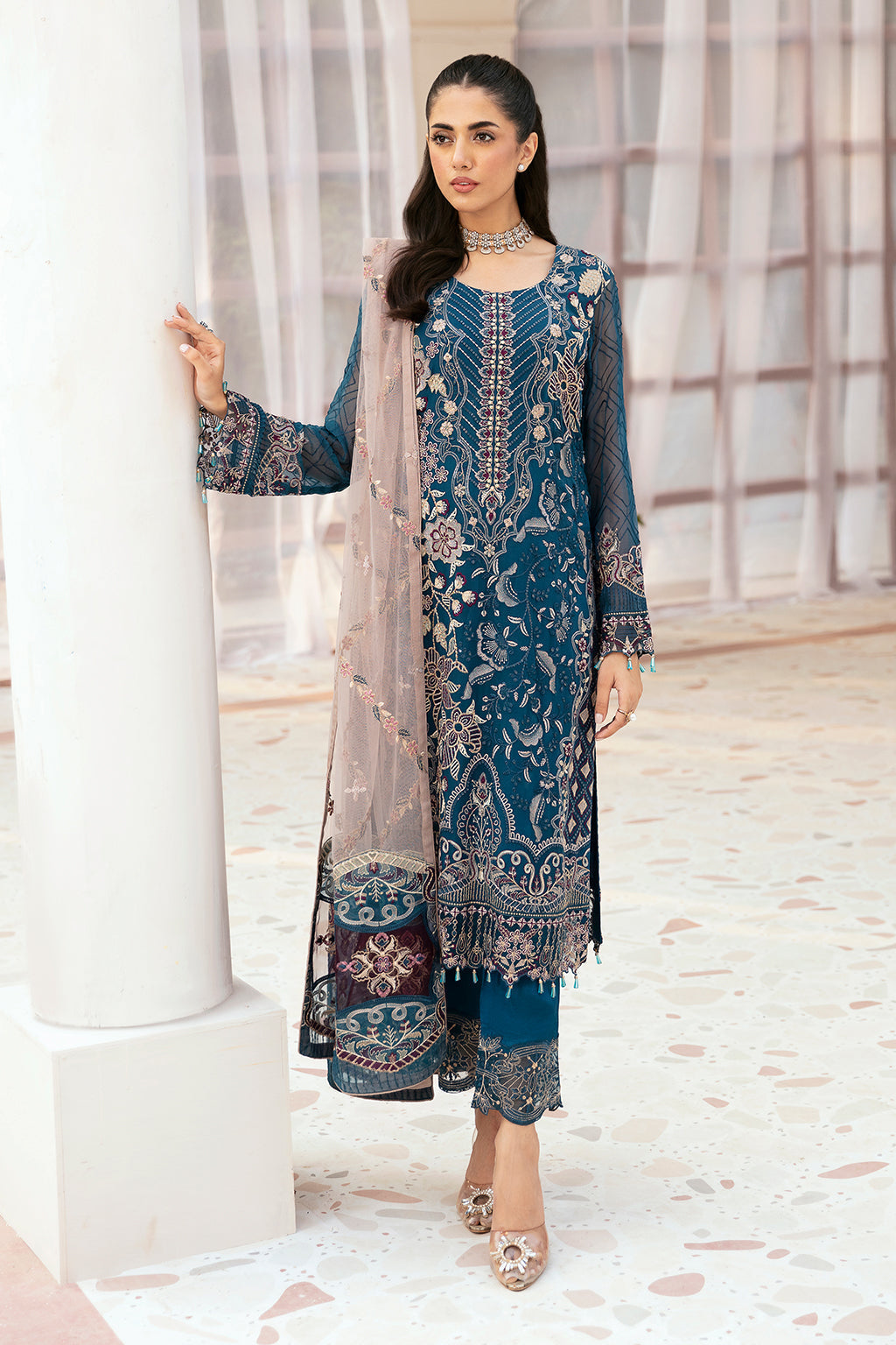 Ramsha | Ramsha Collection | F-2602 - by Libasekhas UK - Registered Vendor of : Ramsha - 100% Original Designer Dress