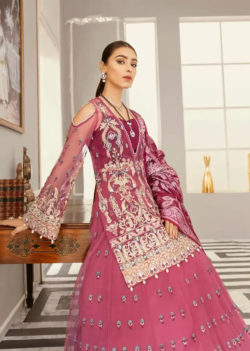 Akbar Aslam | Formal Collection | Peony - by - Libasekhas UK - Registered Vendor of : Akbar Aslam - 100% Original Designer Dresss