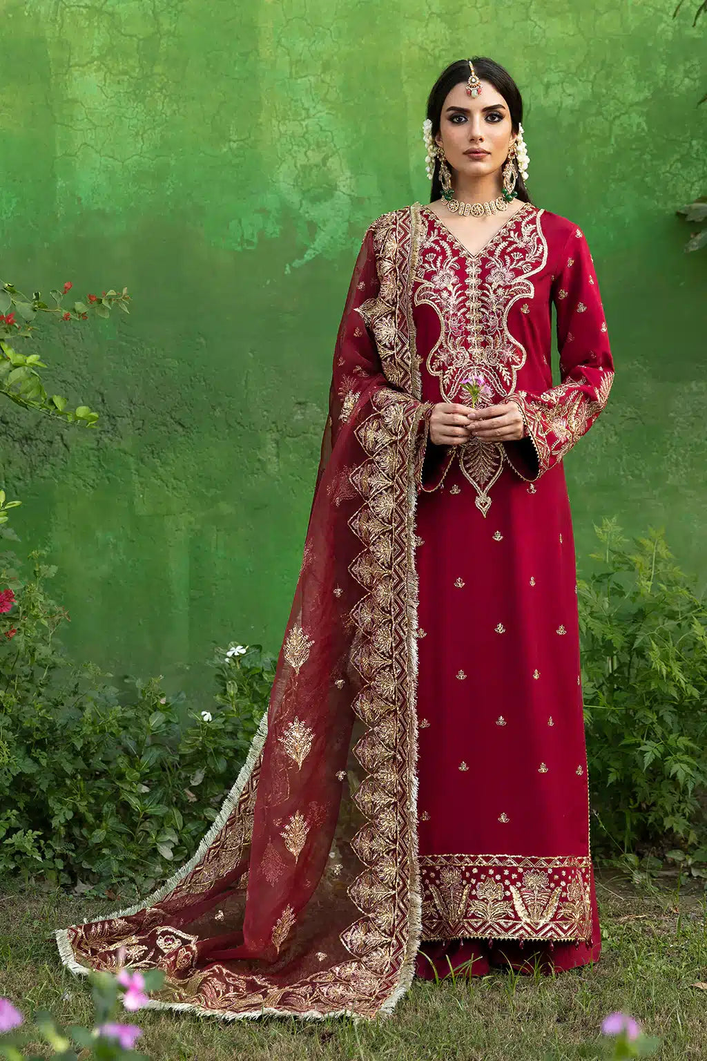 Saad Shaikh | Singhar Festive 23 | Iksha - by - Libasekhas UK - Registered Vendor of : Saad Shaikh - 100% Original Designer Dresss