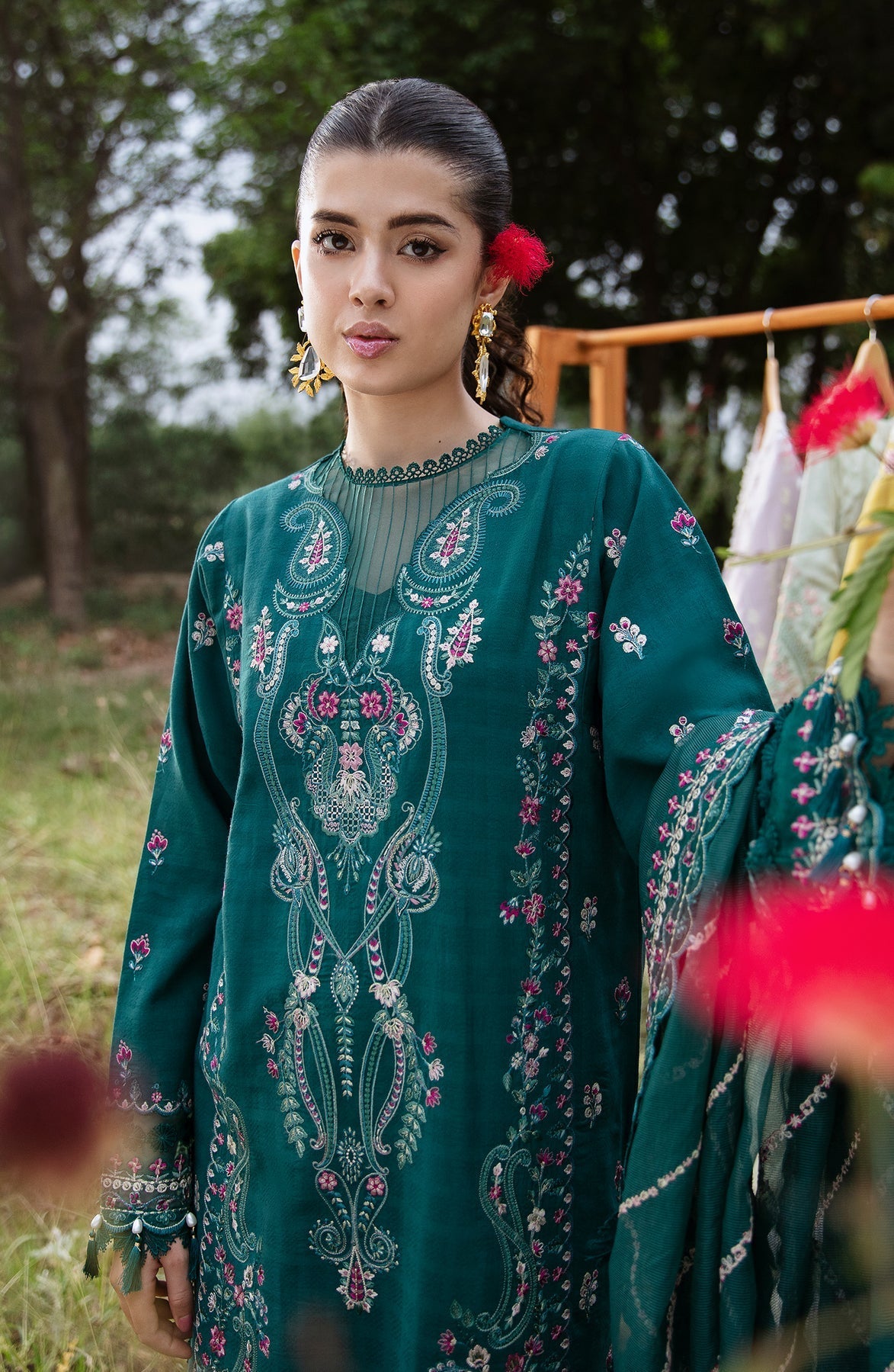 Zevk | Flora Festive Lawn | RELIC - by - Libasekhas UK - Registered Vendor of : Zevk - 100% Original Designer Dresss
