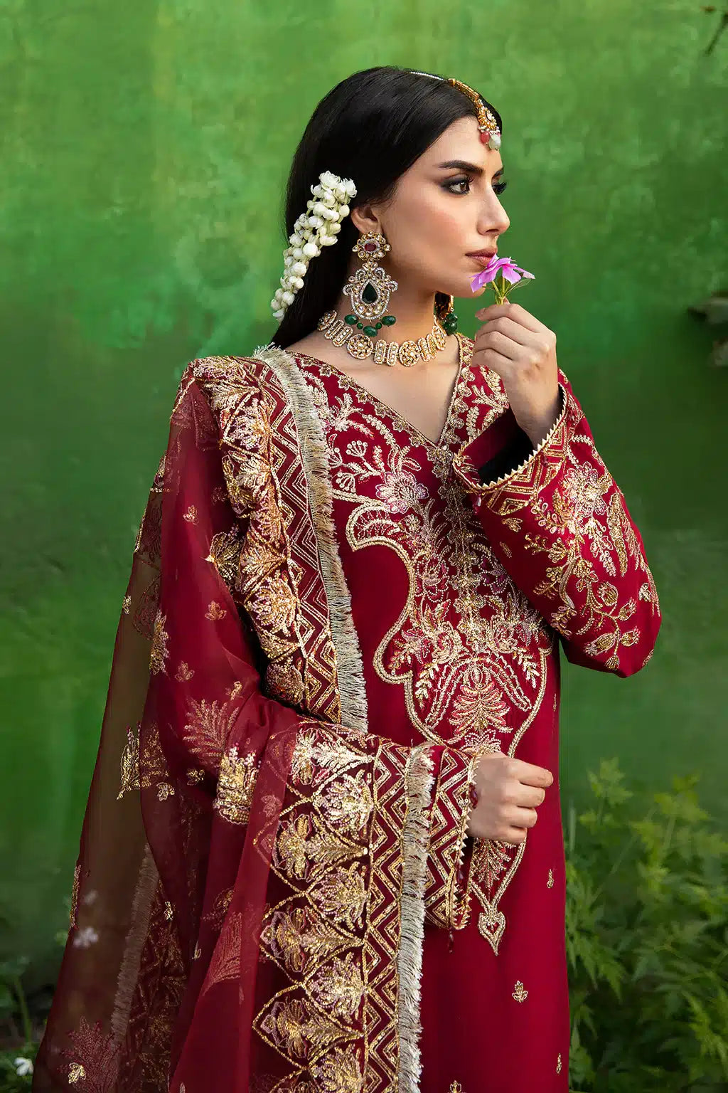 Saad Shaikh | Singhar Festive 23 | Iksha - by - Libasekhas UK - Registered Vendor of : Saad Shaikh - 100% Original Designer Dresss
