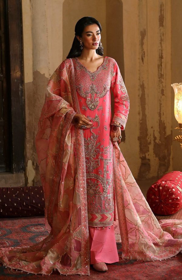 Emaan Adeel | Devdas Formals | ZAARBAKHT - by - Libasekhas UK - Registered Vendor of : Emaan Adeel - 100% Original Designer Dresss
