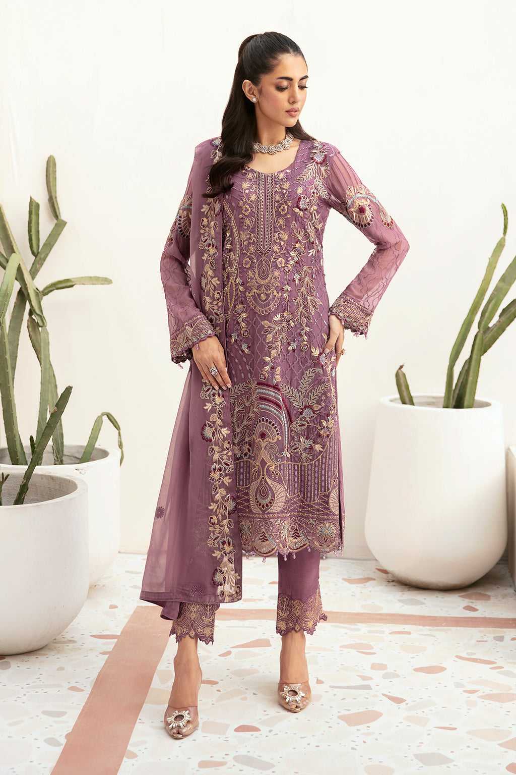 Ramsha | Ramsha Collection | F-2610 - by Libasekhas UK - Registered Vendor of : Ramsha - 100% Original Designer Dress