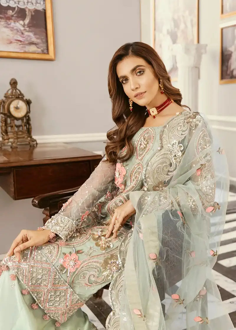 Akbar Aslam | Formal Collection | Angelica - by - Libasekhas UK - Registered Vendor of : Akbar Aslam - 100% Original Designer Dresss