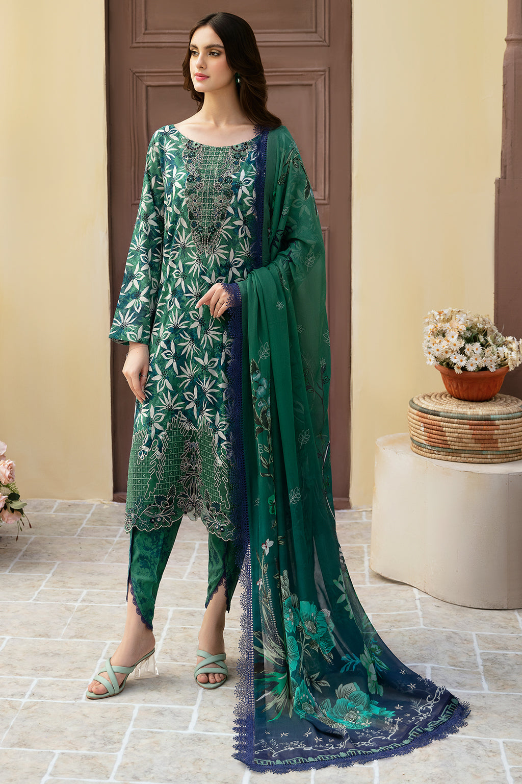 Ramsha | Rangrez Lawn Collection | N-507 - by - Libasekhas UK - Registered Vendor of : Ramsha - 100% Original Designer Dresss