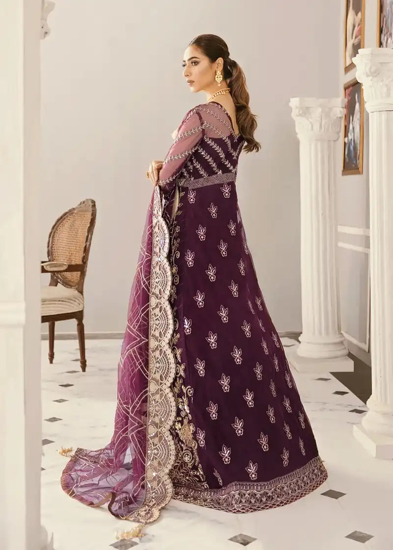 Akbar Aslam | Raqsl Collection | Gladiolus - by - Libasekhas UK - Registered Vendor of : Akbar Aslam - 100% Original Designer Dresss