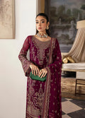 Gulaal | Embroidered Chiffon 23 | AYSA GL-EC-23V1-07 - by - Libasekhas UK - Registered Vendor of : Gulaal - 100% Original Designer Dresss