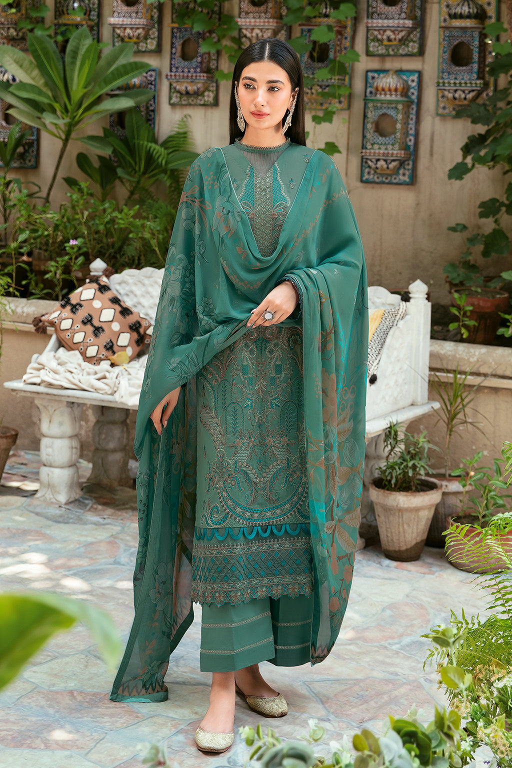 Ramsha | Luxury Lawn 24 | L-804 - by - Libasekhas UK - Registered Vendor of : Ramsha - 100% Original Designer Dresss