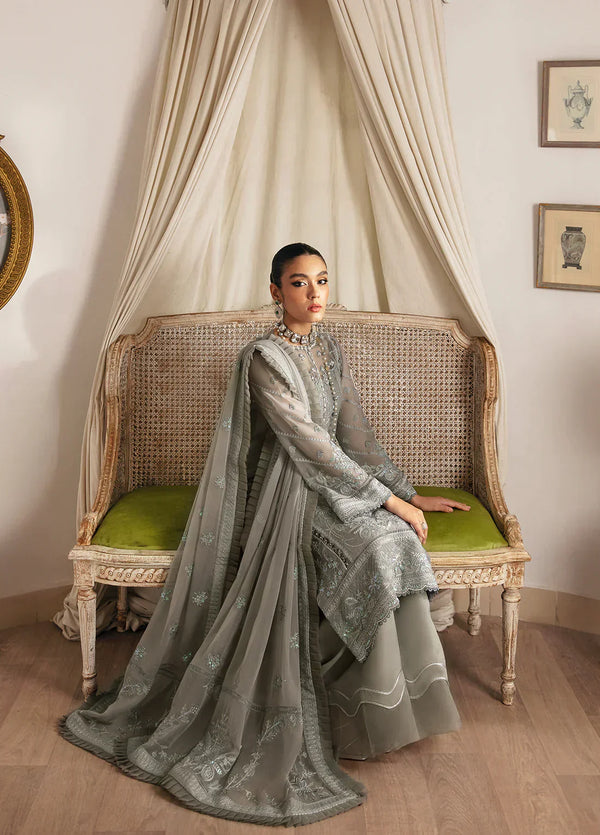 Gulaal | Embroidered Chiffon 23 | Sirena - by - Libasekhas UK - Registered Vendor of : Gulaal - 100% Original Designer Dresss