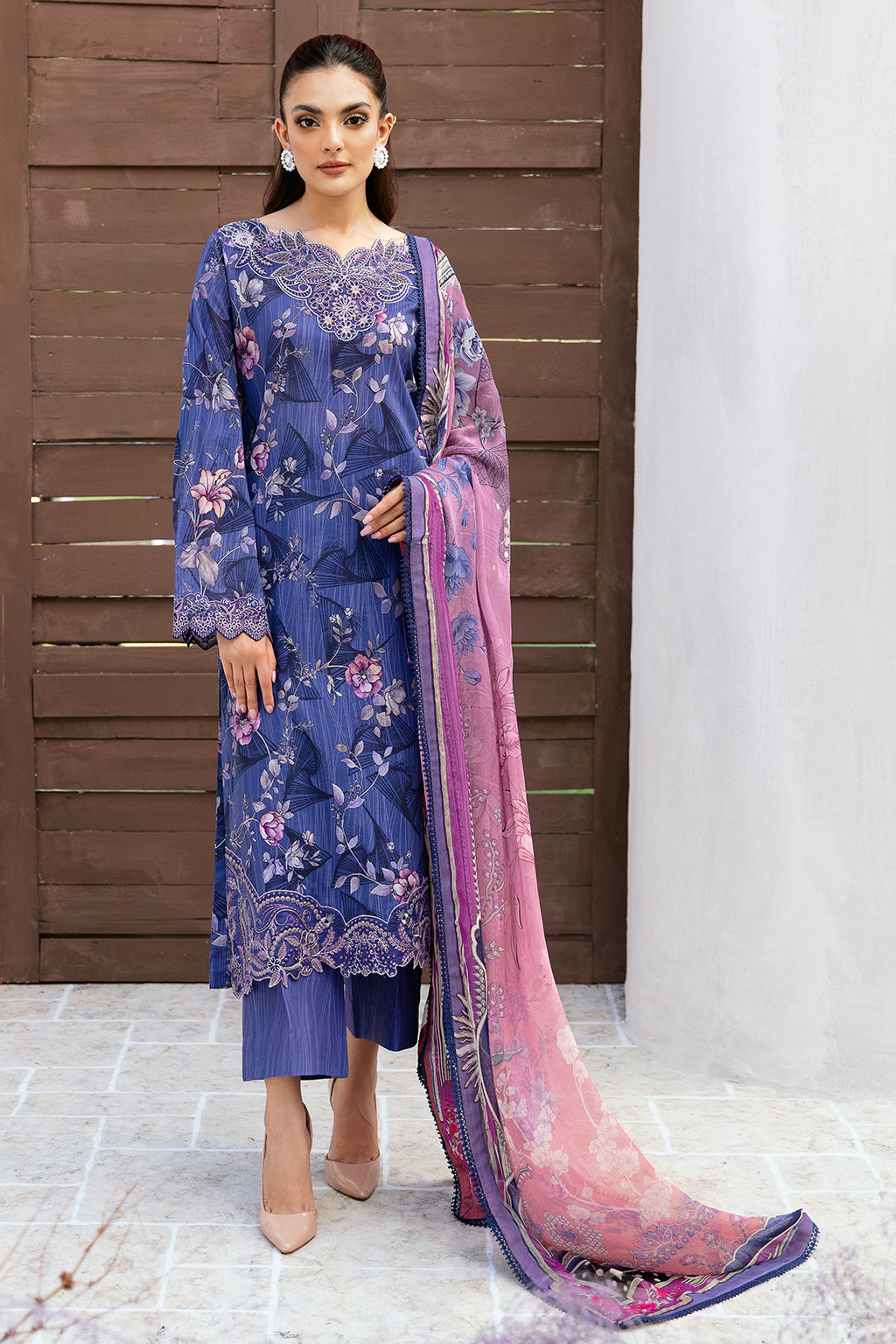 Ramsha | Rangrez Lawn Collection | N-509 - by - Libasekhas UK - Registered Vendor of : Ramsha - 100% Original Designer Dresss