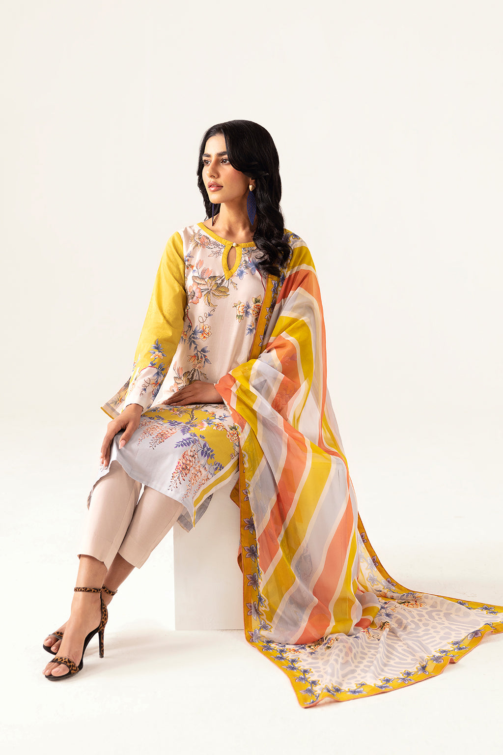 Ramsha | Pinted Lawn | RP-111 - by - Libasekhas UK - Registered Vendor of : Ramsha - 100% Original Designer Dresss