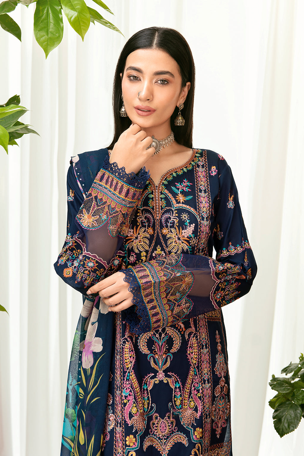 Ramsha | Mashaal Luxury Lawn | L-802 - by - Libasekhas UK - Registered Vendor of : Ramsha - 100% Original Designer Dresss