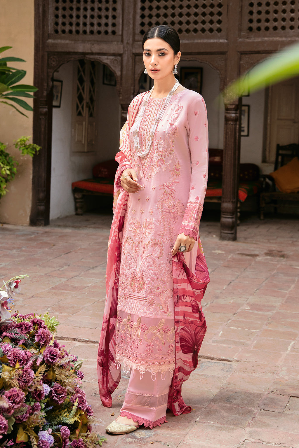 Ramsha | Luxury Lawn 24 | L-806 - by - Libasekhas UK - Registered Vendor of : Ramsha - 100% Original Designer Dresss