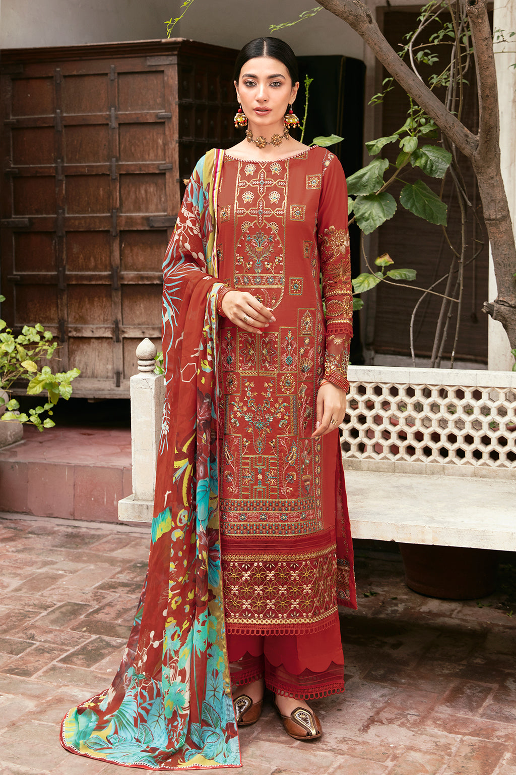 Ramsha | Mashaal Luxury Lawn | L-810 - by - Libasekhas UK - Registered Vendor of : Ramsha - 100% Original Designer Dresss
