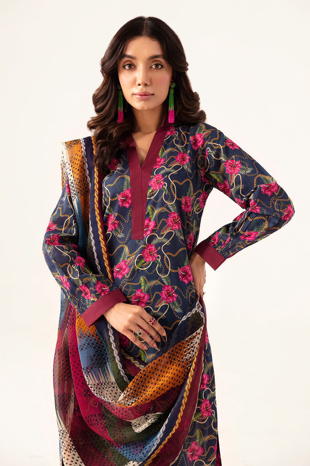 Ramsha | Pinted Lawn | RP-101 - by - Libasekhas UK - Registered Vendor of : Ramsha - 100% Original Designer Dresss