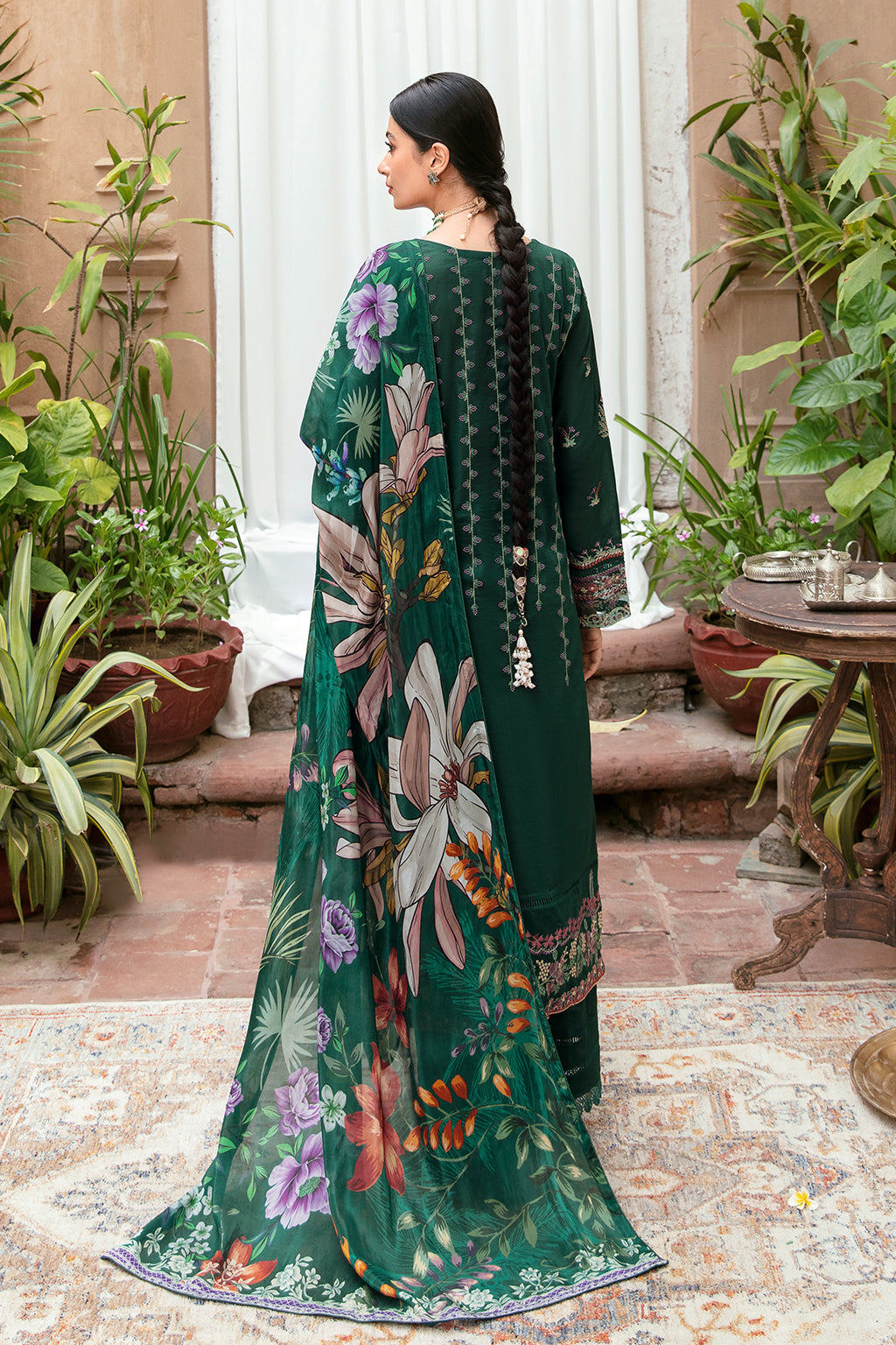 Ramsha | Luxury Lawn 24 | L-801 - by - Libasekhas UK - Registered Vendor of : Ramsha - 100% Original Designer Dresss