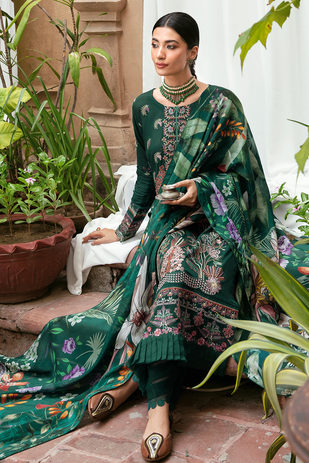 Ramsha | Luxury Lawn 24 | L-801 - by - Libasekhas UK - Registered Vendor of : Ramsha - 100% Original Designer Dresss
