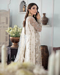 Gulaal | Wedding Formals | Mehr Embroidered Net 3-Piece Suit WS-19 - by - Libasekhas UK - Registered Vendor of : Gulaal - 100% Original Designer Dresss