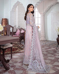 Gulaal | Wedding Formals | NAAZ EMBROIDERED NET 3-PIECE SUIT WS-09 - by - Libasekhas UK - Registered Vendor of : Gulaal - 100% Original Designer Dresss