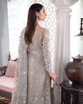 Gulaal | Wedding Formals | Gulnoor Embroidered Net 3-Piece Suit WS-18 - by - Libasekhas UK - Registered Vendor of : Gulaal - 100% Original Designer Dresss