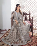 Gulaal | Wedding Formals | Gulnoor Embroidered Net 3-Piece Suit WS-18 - by - Libasekhas UK - Registered Vendor of : Gulaal - 100% Original Designer Dresss