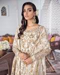 Gulaal | Wedding Formals | Shehnaz Embroidered Net 3-Piece Suit WS-11 - by - Libasekhas UK - Registered Vendor of : Gulaal - 100% Original Designer Dresss