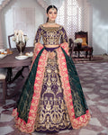 Gulaal | Wedding Formals | KEHKSHAN EMBROIDERED NET 3-PIECE SUIT WS-14 - by - Libasekhas UK - Registered Vendor of : Gulaal - 100% Original Designer Dresss