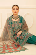 Ramsha | Minhal Organza Collection | M-708 - by - Libasekhas UK - Registered Vendor of : Ramsha - 100% Original Designer Dresss