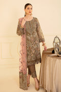 Ramsha | Minhal Organza Collection | M-705 - by - Libasekhas UK - Registered Vendor of : Ramsha - 100% Original Designer Dresss