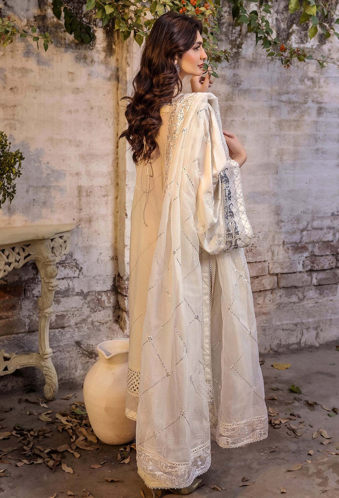 Adans Libas | Chikankari 25 | 4771 - by - Libasekhas UK - Registered Vendor of : Adans Libas - 100% Original Designer Dresss