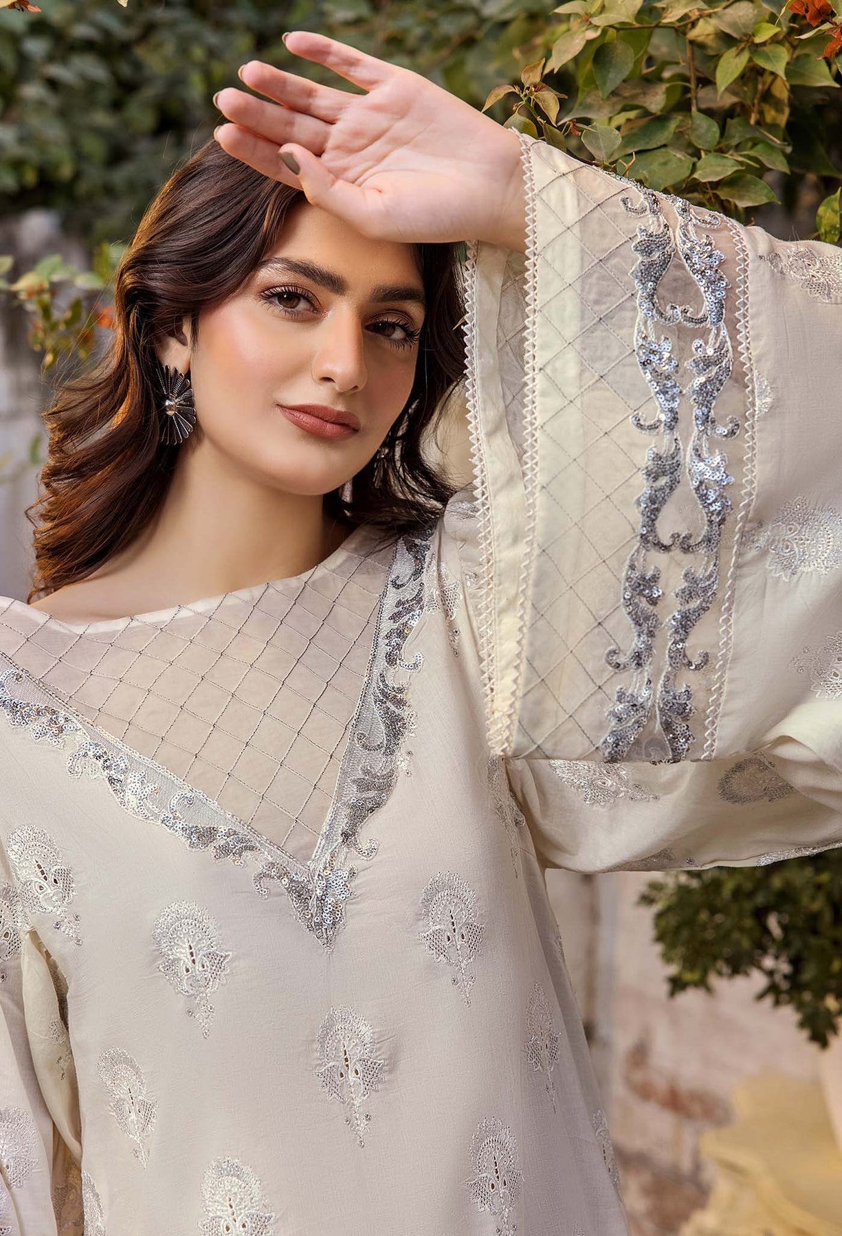 Adans Libas | Chikankari 25 | 4771 - by - Libasekhas UK - Registered Vendor of : Adans Libas - 100% Original Designer Dresss