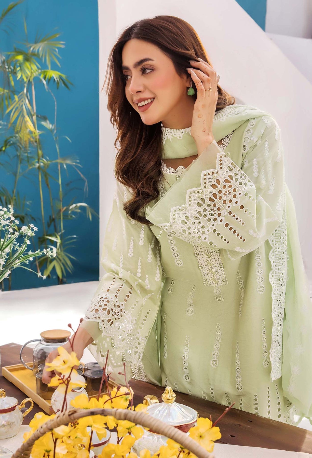 Adans Libas | Stella Chikankari 25 | 1021 - by - Libasekhas UK - Registered Vendor of : Adans Libas - 100% Original Designer Dresss